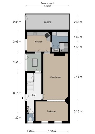 Floorplan - Mesweg 9, 6287 BG Eys