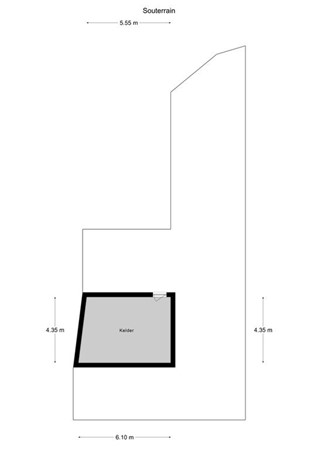 Floorplan - Commandeurstraat 6, 6281 AM Mechelen