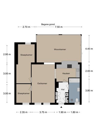 Floorplan - Rijckerveld 7A, 6271 CL Gulpen