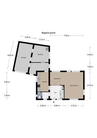 Floorplan - Dammerscheidtstraat 5, 6367 VB Voerendaal