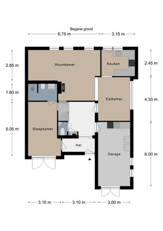 Floorplan - Vinkstraat 2, 6287 BE Eys