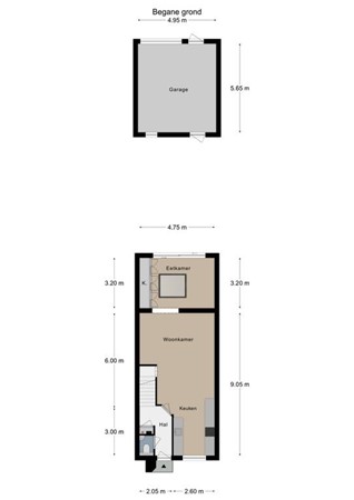 Floorplan - Burg. Baron Van Hövellstraat 53, 6321 DB Wijlre