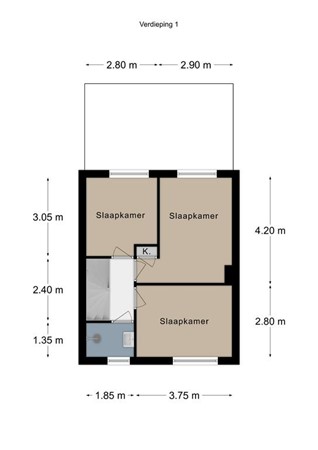 Floorplan - Vaarzegel 7, 6276 PG Heijenrath