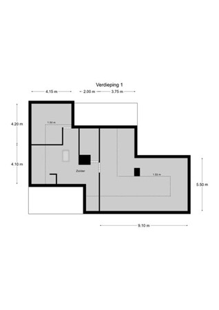 Floorplan - Hoebigerweg 18, 6287 AT Eys