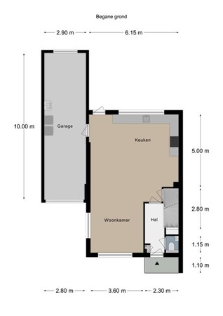 Floorplan - Höfkensweg 9, 6286 BB Wittem