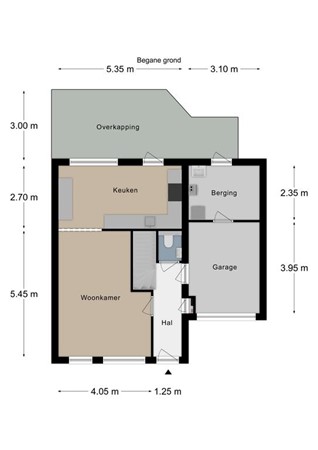 Floorplan - Julemontstraat 8, 6286 EE Wittem