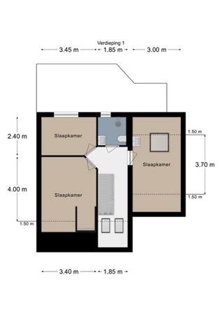 Floorplan - Julemontstraat 8, 6286 EE Wittem