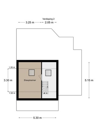Floorplan - Julemontstraat 8, 6286 EE Wittem