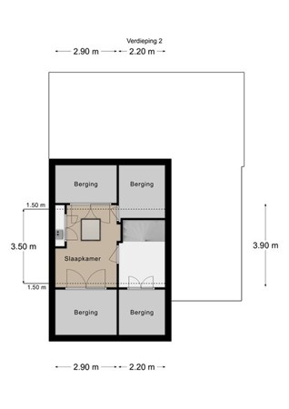 Floorplan - Frans Schleidenstraat 8, 6367 SM Voerendaal