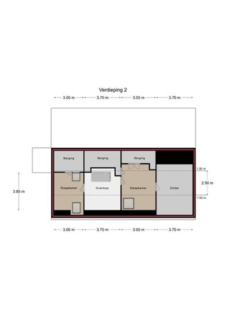 Floorplan - Euverem 22, 6271 PK Gulpen