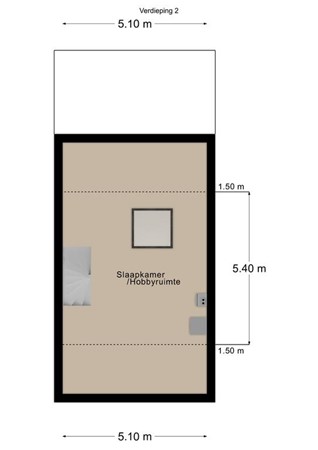 Floorplan - Benedictijnenstraat 17, 6294 BE Vijlen