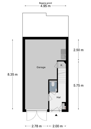 Floorplan - Dokter Delissenstraat 10, 6271 GH Gulpen