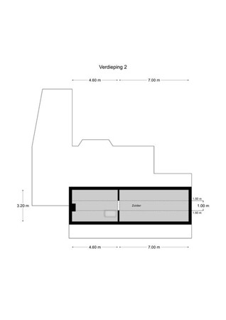 Floorplan - Schweibergerweg 38, 6281 NH Mechelen