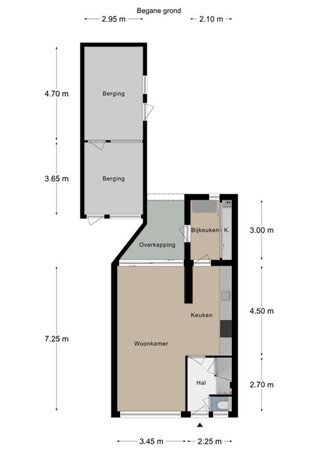 Floorplan - Pastorijweg 59, 6294 AB Vijlen