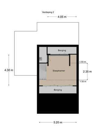 Floorplan - Deken Hennissenstraat 5, 6271 GB Gulpen