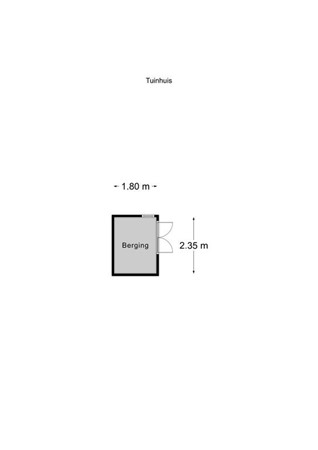 Floorplan - Deken Hennissenstraat 5, 6271 GB Gulpen