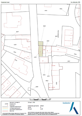 Floorplan - Wilhelminastraat 27, 6285 AS Epen
