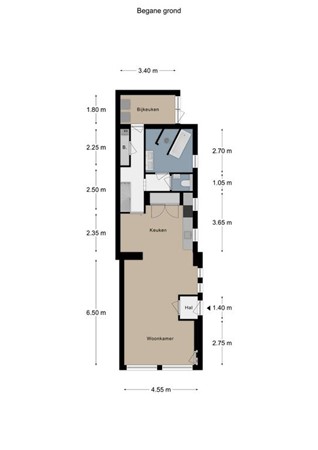 Floorplan - Marchierstraat 32, 6321 AL Wijlre