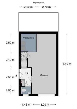 Floorplan - Dokter Schepelstraat 32, 6271 GE Gulpen