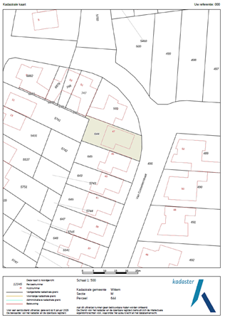Floorplan - Van Cosselaerstraat 47, 6286 AT Wittem