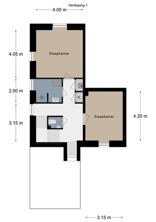 Floorplan - Kerkstraat 29, 6286 CA Wittem