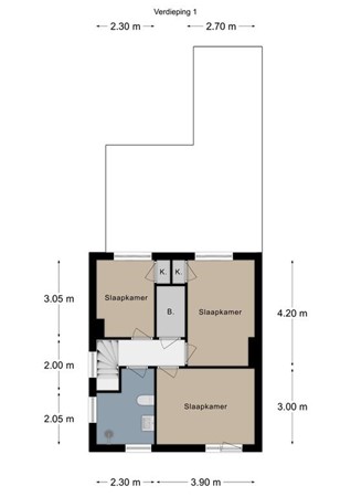 Floorplan - Ireneweg 16, 6286 BP Wittem