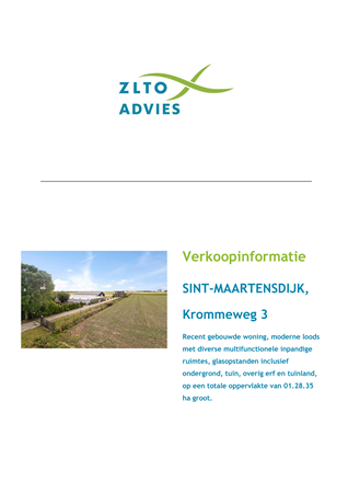 Brochure preview - V Krommeweg 3 te Sint Maartensdijk - def..pdf