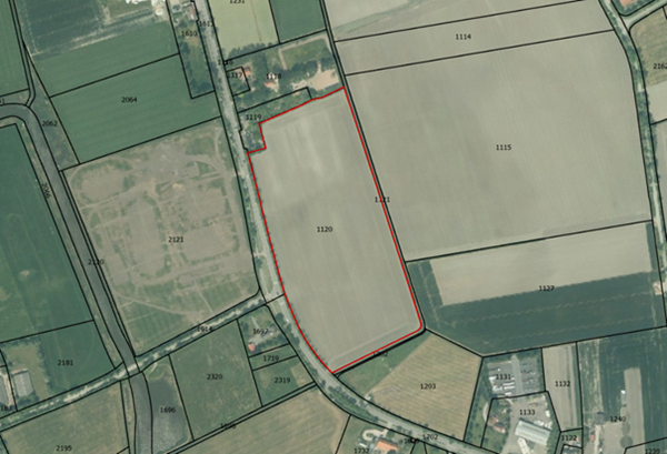 Verkocht: Een perceel landbouwgrond met een totale oppervlakte van 05.47.80 ha groot.