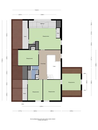 Floorplan - Deckersstraat 11, 6091 NG Leveroy