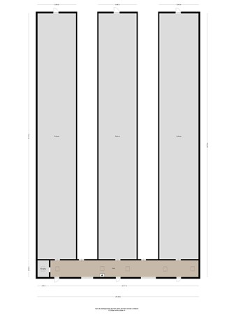 Floorplan - Deckersstraat 11, 6091 NG Leveroy