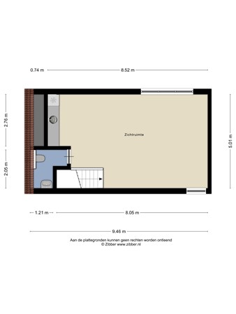 Floorplan - Sambeeksedijk 12, 5845 ES Sint Anthonis