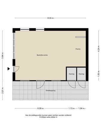 Floorplan - Molenstraat 10, 6629 KJ Appeltern