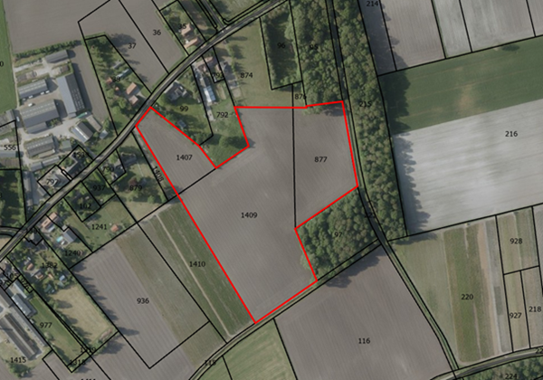 Te koop: Te koop bij inschrijving, BUDEL, Broekkant. Perceel landbouwgrond, grootte 05.00.00 ha. Inschrijven t/m dinsdag 10 december 2024 tot 12.00 uur.
