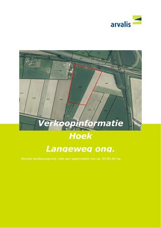 Brochure preview - V Langeweg ong. te Hoek - landbouwgrond.pdf