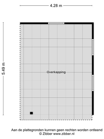 Floorplan - Bolst 21, 5469 SC Erp