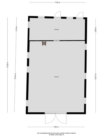 Floorplan - Borne 11, 5481 XR Schijndel