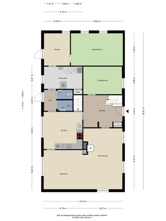 Floorplan - Randweg-Oost 19, 6021 PA Budel