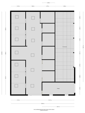 Floorplan - Spitsbergerweg 3, 5346 JK Oss