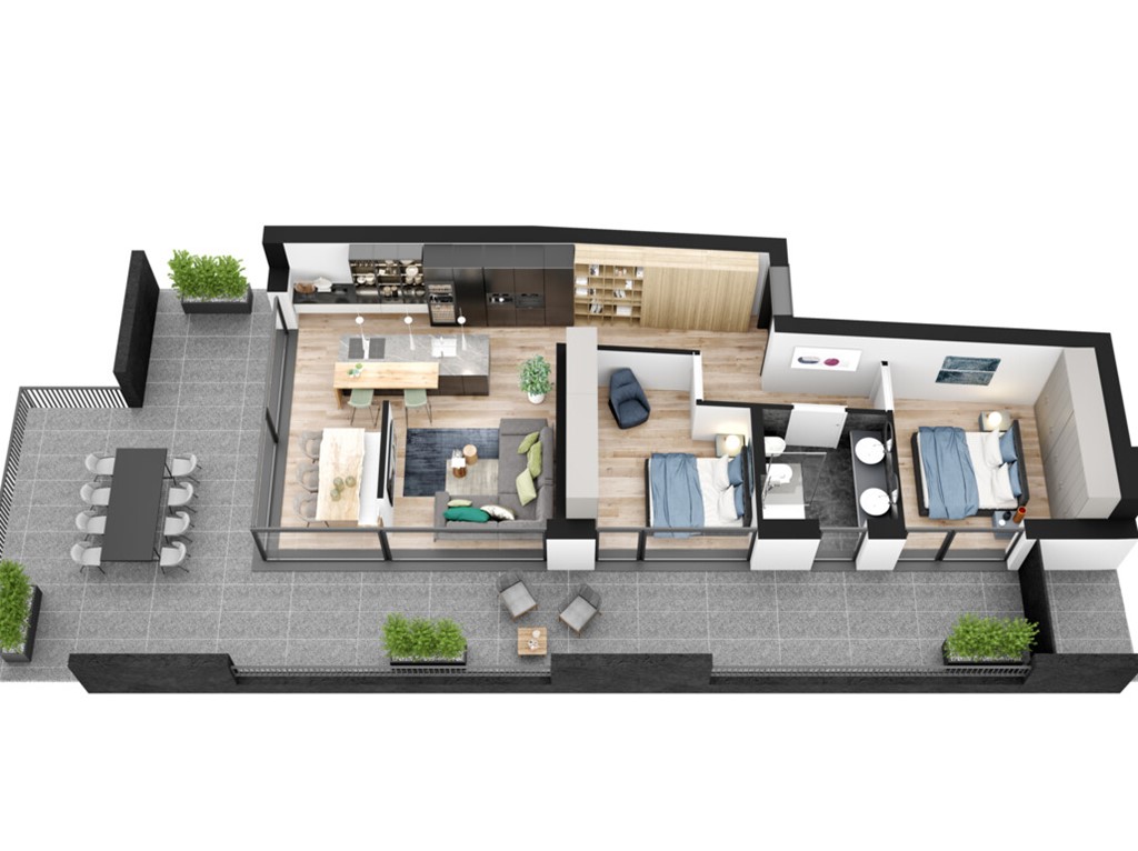 mediumsize floorplan