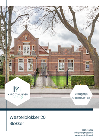 Brochure preview - Westerblokker 20, 1695 AG BLOKKER (1)