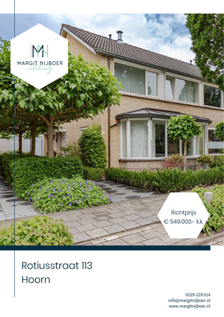 Brochure preview - Rotiusstraat 113, 1624 GA HOORN (1)