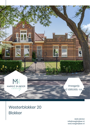 Brochure preview - Westerblokker 20, 1695 AG BLOKKER (1)