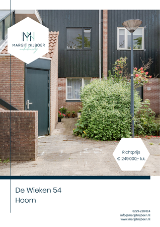 Brochure preview - De Wieken 54, 1622 GN HOORN (1)