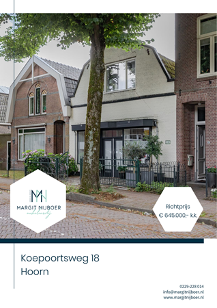 Brochure preview - Koepoortsweg 18, 1624 AE HOORN (1)