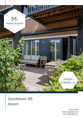 Brochure preview - Zandsteen 96, 1625 BV HOORN (1)