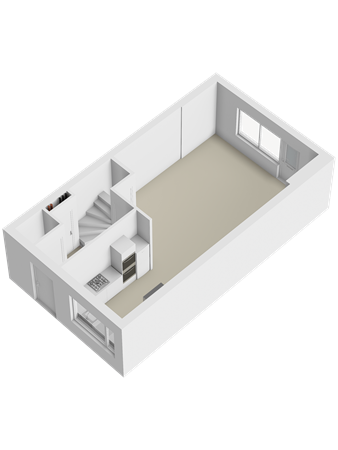 Bertus Aafjeshof 46, 1628 VJ Hoorn - 03 begane grond 3D.png