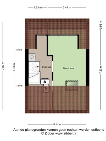 Bertus Aafjeshof 46, 1628 VJ Hoorn - 06 2e verdieping.jpg