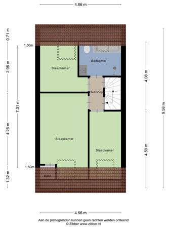 Weegbree 52, 1689 NC Zwaag - 04 eerste verdieping.jpg