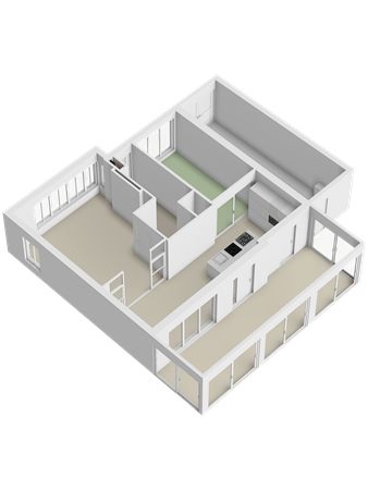 Osseweid 39, 1679 GN Midwoud - 04 begane grond 3D.png