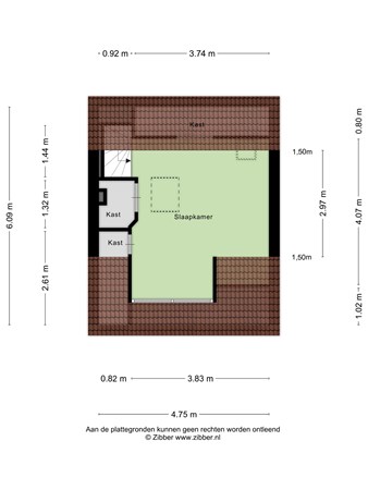 Van Beijerenstraat 77, 1623 JD Hoorn - 06 2e verdieping.jpg